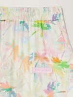 AOP Palms Butter Rose Pink Split Pant-2