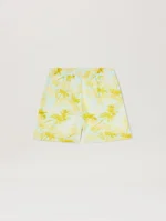 AOP Palms Travel Sky Blue Short-1