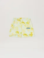 AOP Palms Travel Sky Blue Short