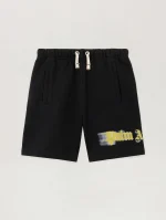 Blurred Logo Black Sweatshort