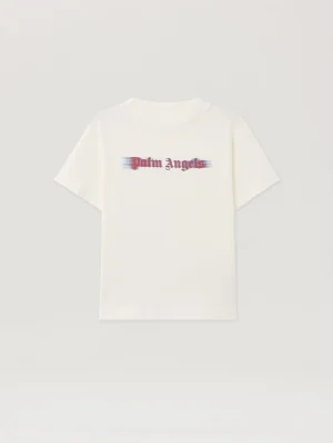 Blurred Logo Off White T-Shirt