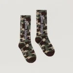 Camo Palms High Socks