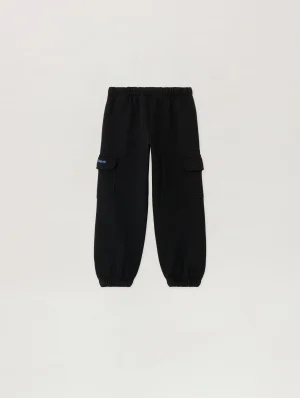 Cargo Black Sweatpant-1