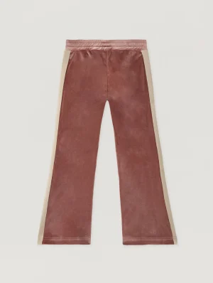 Chenille Track Flare Antique Rose Pant-1