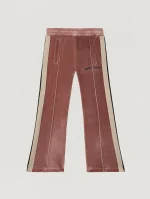 Chenille Track Flare Antique Rose Pant