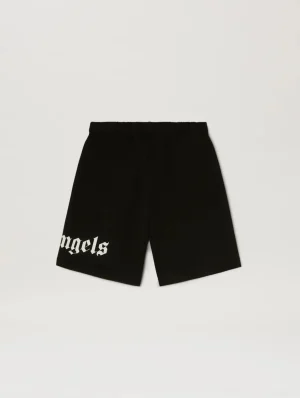 Classic Logo Black Sweatshort-1