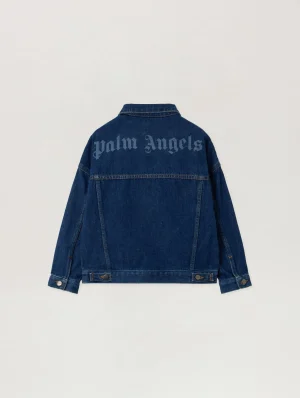Classic Logo Blue Denim Jacket-1