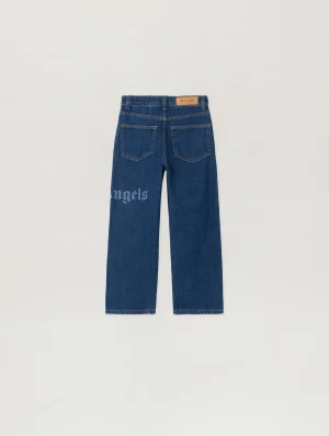 Classic Logo Denim Blue Pant-1