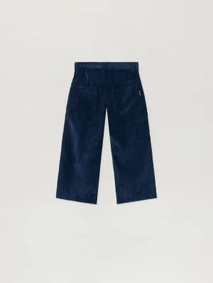 Corduroy Navy Blue Work Pant-1