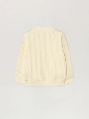 Corduroy Off White Track Jacket-1