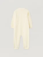 Corduroy Off White Track Jumpsuit-1