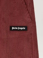 Corduroy Wide Antique Rose Leg Pant-2