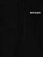 Curved Logo Black Track Jacket-2