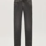 Curved Logo Denim Jeans