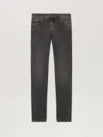 Curved Logo Denim Jeans