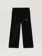 Cut Black Track Pant