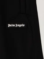 Cut Black Track Pant-2