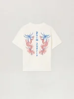 Dragons Tattoo Off White T-Shirt-1