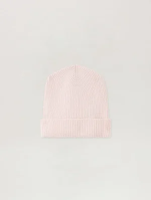 Embroidered Logo Knit Beanie-1