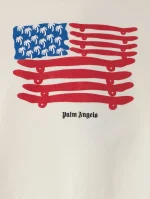 Flag Graphic Off White Hoodie-2