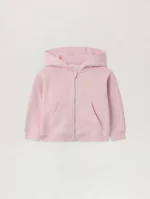 Full Zip Soft Pink Track Hoodie