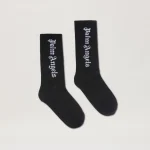 High Black Socks