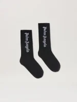 High Black Socks
