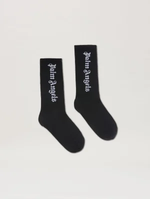 High Black Socks