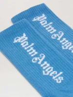 High Dusty Blue Socks-1