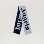 Jacquard Logo Knit Scarf