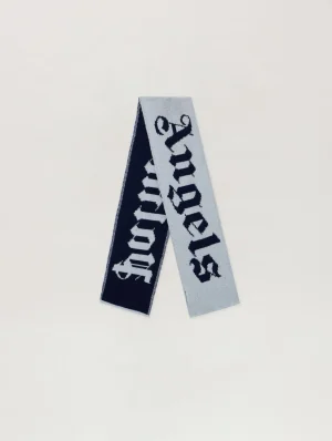 Jacquard Logo Knit Scarf
