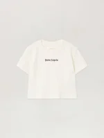 Logo Ribbed Baby Off White T-Shirt