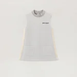 Lurex Knit Silver Track Dress