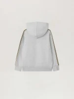 Minitrack Grey Melange Hoodie-1