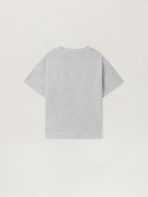 Minitrack Grey Melange T-Shirt-1