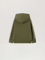 Minitrack Military Green Hoodie-1
