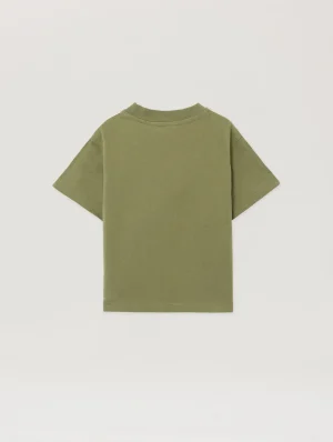 Minitrack Military Green T-Shirt-2