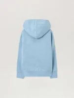 Neck Logo Light Blue Hoodie-1