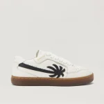 New Palm 1 White Black Logo Sneaker