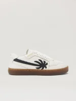 New Palm 1 White Black Logo Sneaker