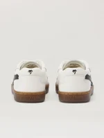 New Palm 1 White Black Logo Sneaker-2