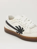 New Palm 1 White Black Logo Sneaker-3
