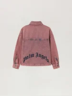 Overdye Denim Crop Shirt-1