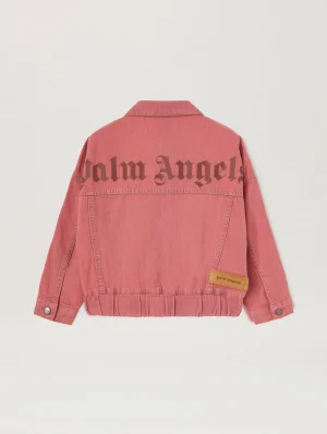 Overlogo Rose Pink Track Chambray Jacket-1