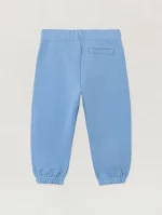 Oversized Logo Dusty Blue Sweatpant-1