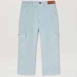 PA Marble Treat Light Blue Cargo Pant