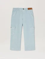 PA Marble Treat Light Blue Cargo Pant