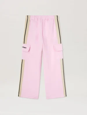 PA New Track Wide Rose Pink Cargo Pant-1