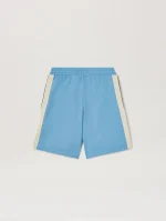 Palm Angels Track Dusty Blue Short-1