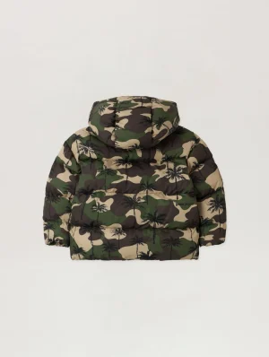 Palms Hoodie Military Camo Puffer Jacket-1